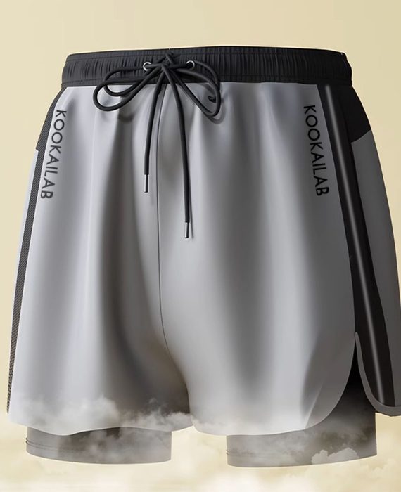 BREATHABLE MEN’S SWIMMING TRUNKS